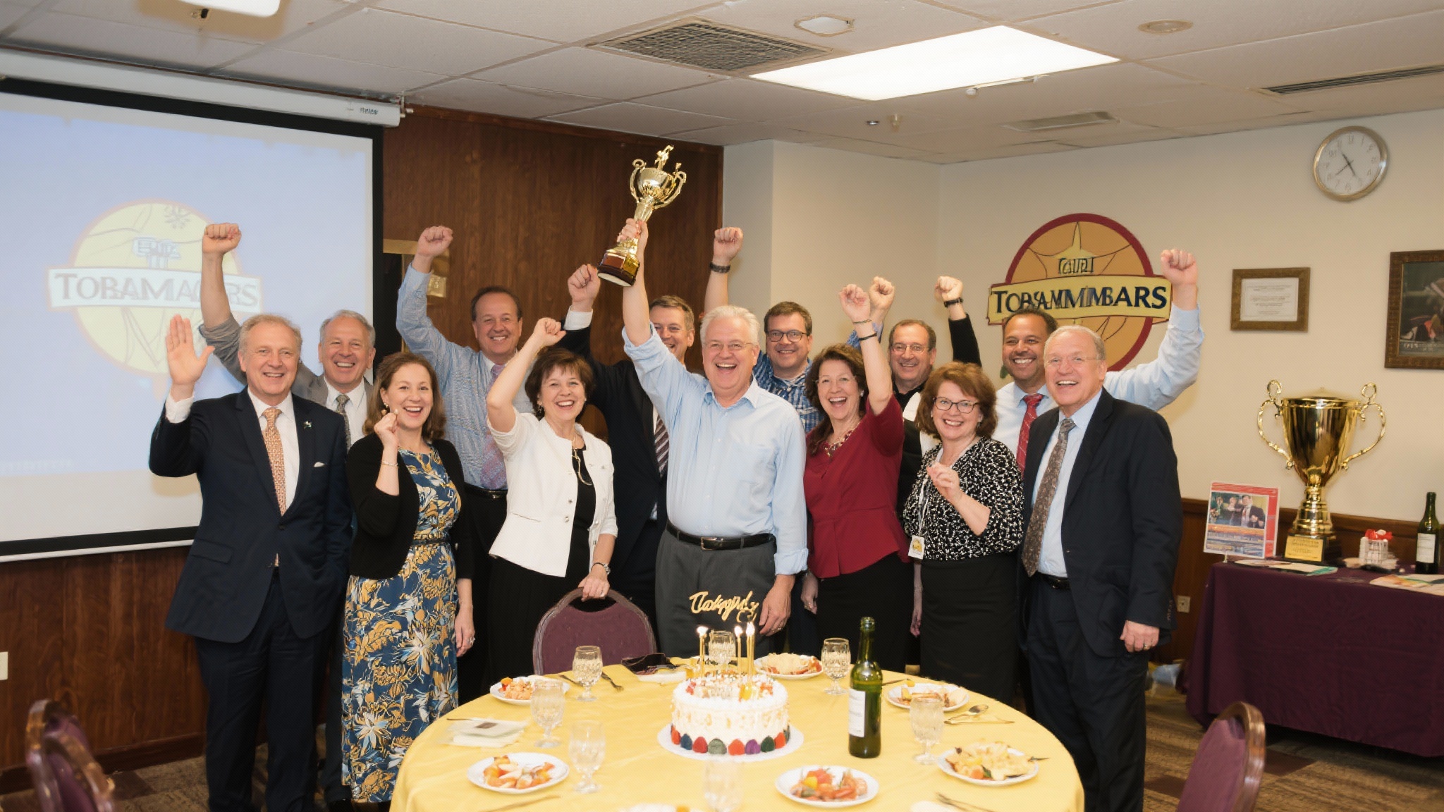Club achievement celebration at Norwich, Connecticut Speakers